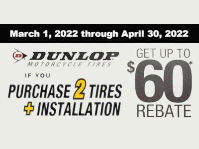 Dunlop American Elite Motorcycle Tires on Sale Now through 3/31/21